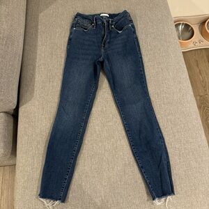 Good American Dark Blue Skinny Jeans